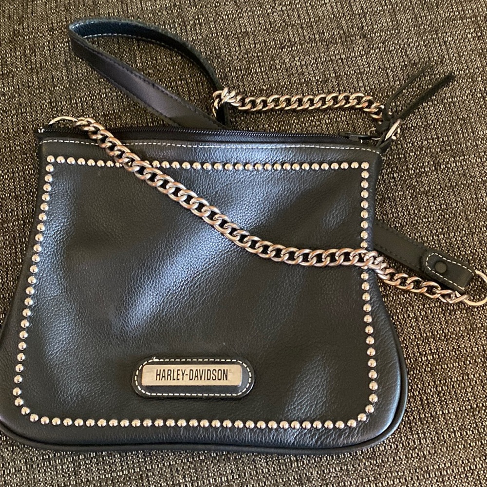 Harley Davidson purse leather